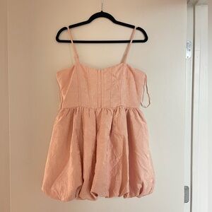 WINDSOR Bubble Hem Corset Mini Dress